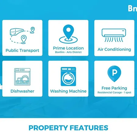 Apartament Urban Comfort @ Bonfim Boutique Flats Porto